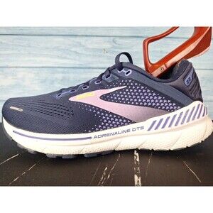 Brooks Adrenaline GTS 22 Women's Navy Purple Sneakers Sz 9.5